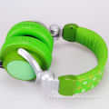 2014 New Design Adjustable Foldable Headphone Portable Headset with flexible mic